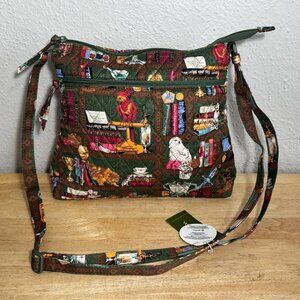 Vera Bradley X Harry Potter Original Hipster Hogwarts Library NWT